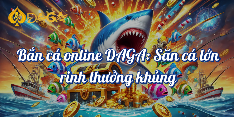 Bắn Cá Online DAGA: Rinh Thưởng Khủng cùng Các Anh Em! 5 Bắn cá online Daga săn cá lớn rinh thưởng khủng