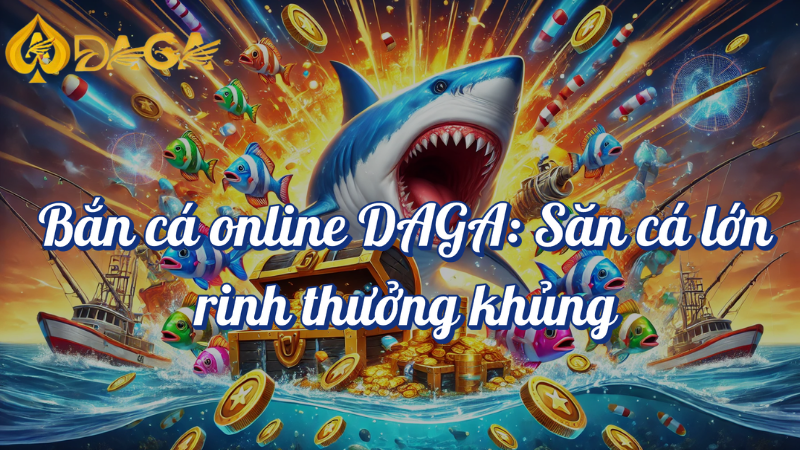 Bắn cá online DAGA săn cá lớn rinh thưởng khủng!