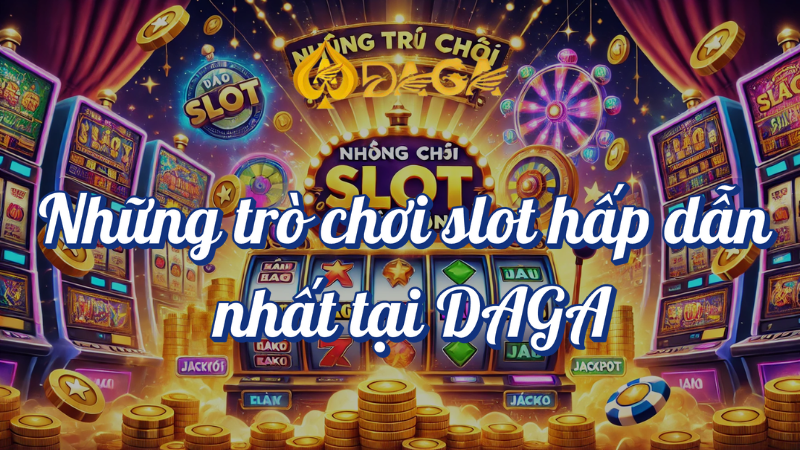 Những trò chơi slot hấp dẫn nhất tại DAGA