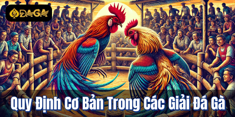 Các Giải Đá Gà Tại Daga: Tổng Quan Về Những Cuộc Thi Đỉnh Cao 3 Quy Định Cơ Bản Trong Các Giải Đá Gà